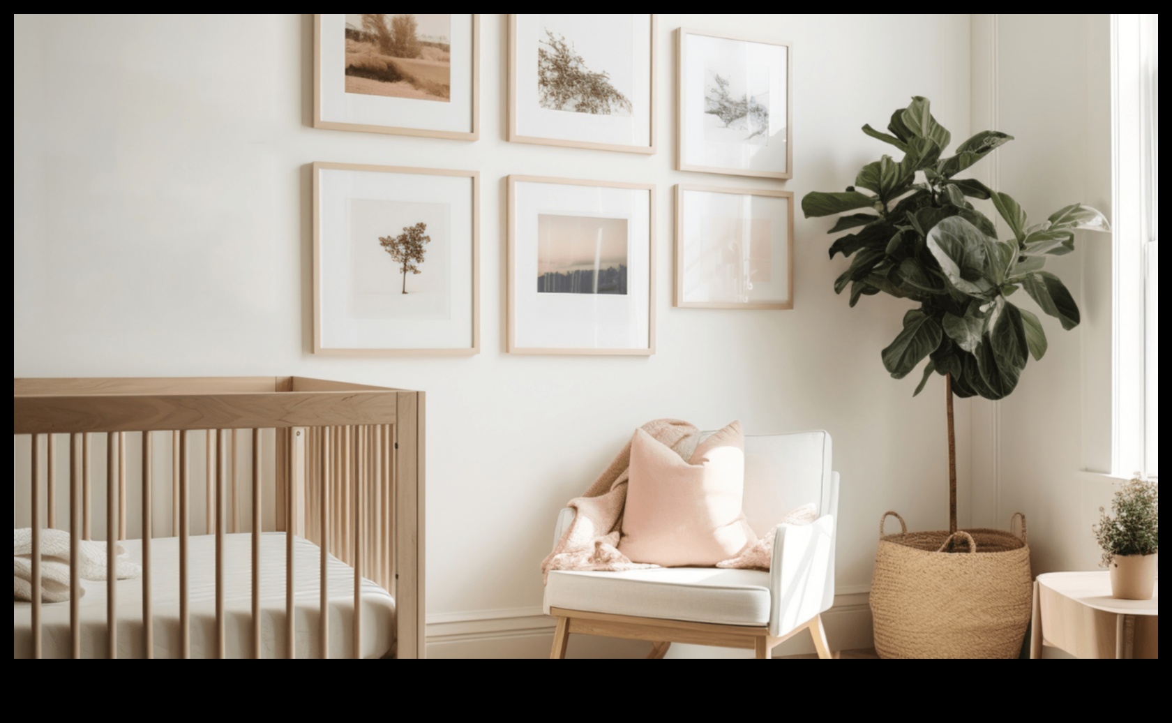 Colț pentru pepinieră: decor elegant pentru micuțul tău