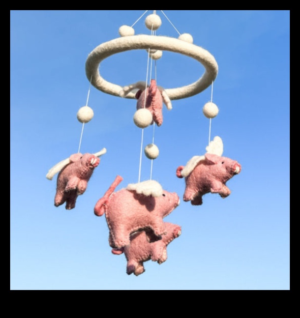 Fluttering Friends: adorabile pentru copii mobile