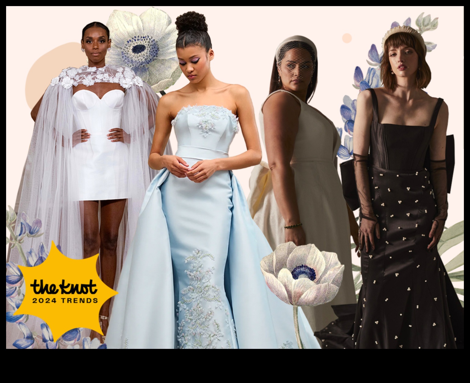 Trendy Ties Bridal Couture Declarații care fac o declarație 5 Trendy Ties: Bridal Couture Statements