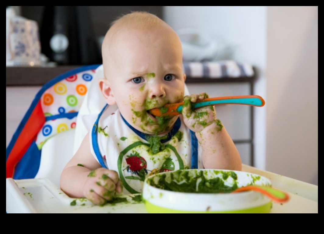 Chicoteli gastronomice: a face mesele distractive pentru bebeluș