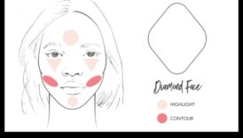 Fețe în formă de adamant Găsiți instrumentele de fardare potrivite despre a vă evidenția trăsăturile 4 Instrumente de machiaj pentru fețele în formă de diamant: tehnici pentru evidențierea trăsăturilor tale unice