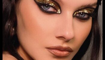 Glam și aur: îmbrățișând bogăția tonurilor aurite în stilurile de machiaj