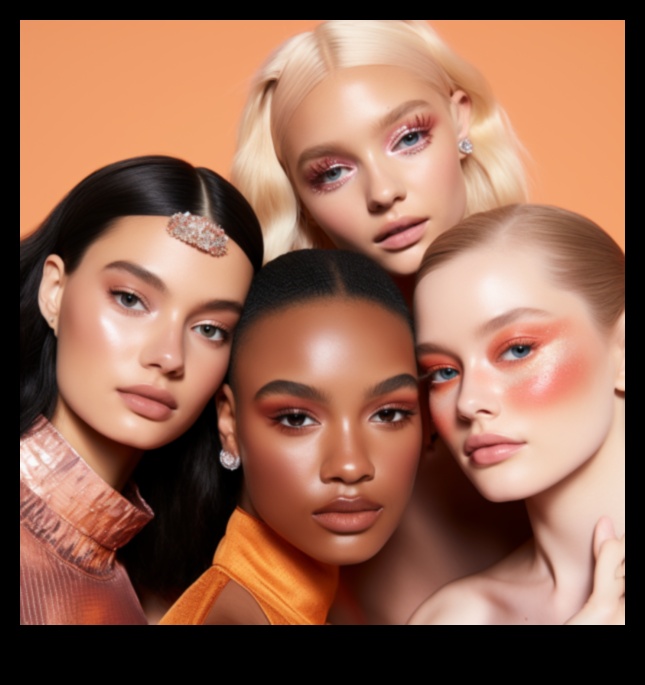 Grafică gata de seară O interpretare modernă a influențelor artistice în stilurile de machiaj de seară 1 Grafică gata de seară: explorarea influențelor artistice în stilurile de machiaj de seară