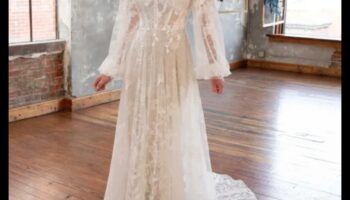 Chic Boho Bliss: ținută de nuntă boemă fără efort