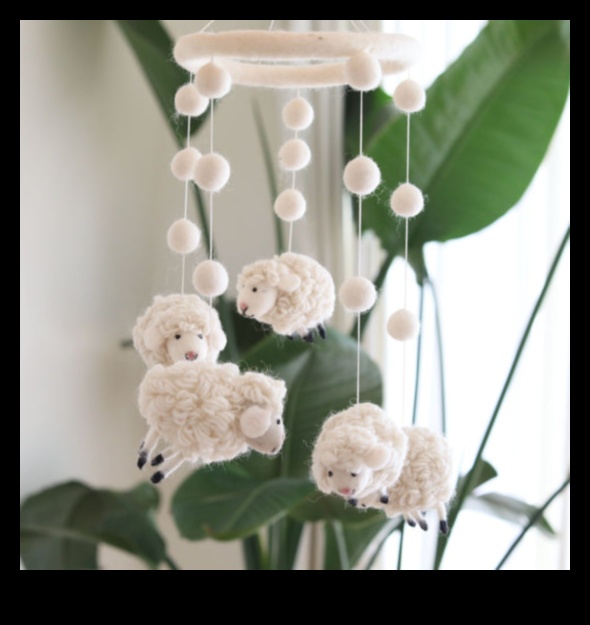 Fluttering Friends: adorabile pentru copii mobile