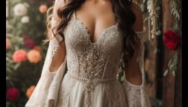 Rochii de mireasă boeme cu eleganță pământească, prezentate supra zana modernă 6 Eleganță pământească: rochii de mireasă boeme dezvăluite