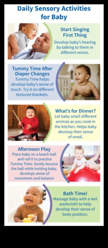 Splendoarea senzorială: creșterea experienței bebelușului prin activități